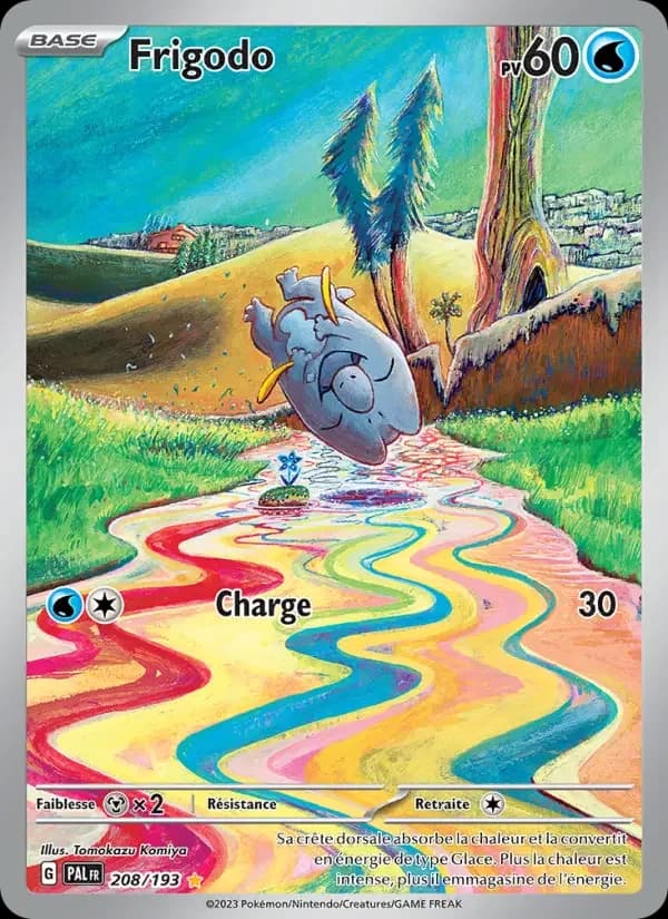 Carte Pokémon Frigodo #208 — Évolutions à Paldea
