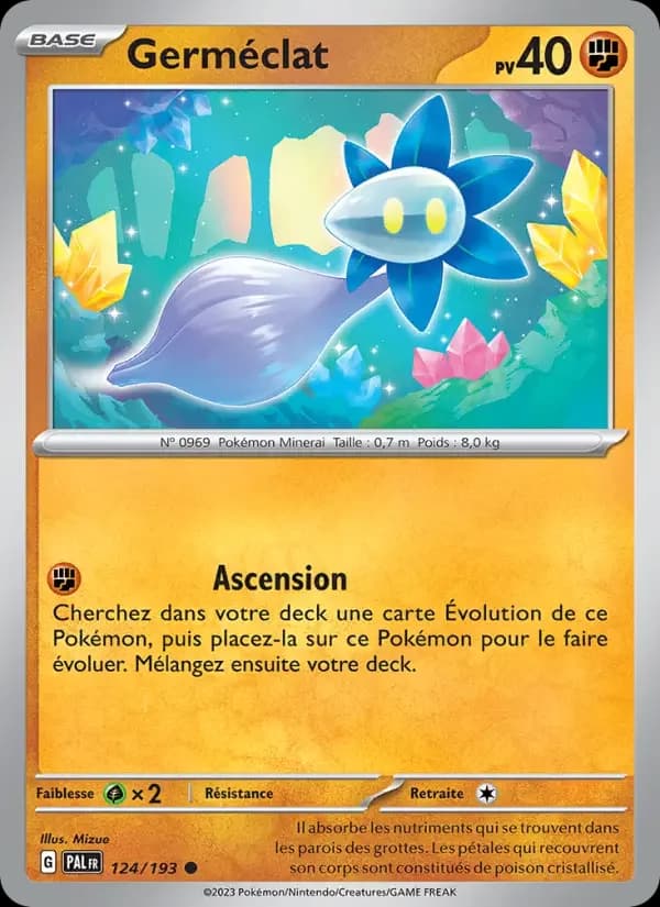 Carte Pokémon Germéclat #124 — Évolutions à Paldea