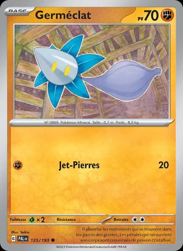 Carte Pokémon Germéclat #125 — Évolutions à Paldea