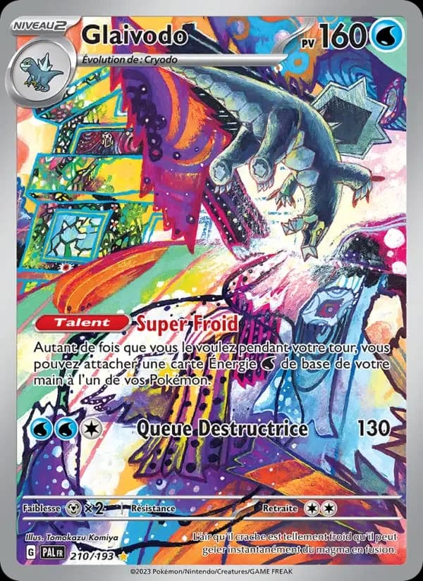 Carte Pokémon Glaivodo #210 — Évolutions à Paldea