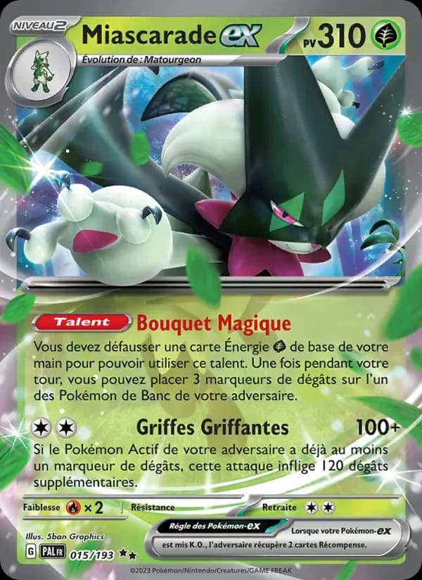 Carte Pokémon Miascarade-ex #015 — Évolutions à Paldea