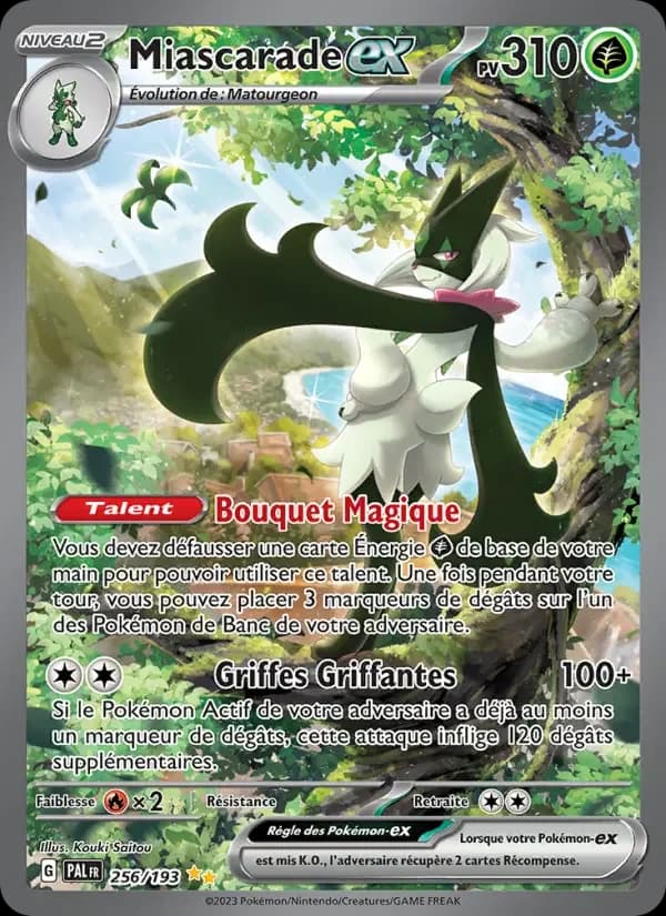 Carte Pokémon Miascarade-ex #256 — Évolutions à Paldea