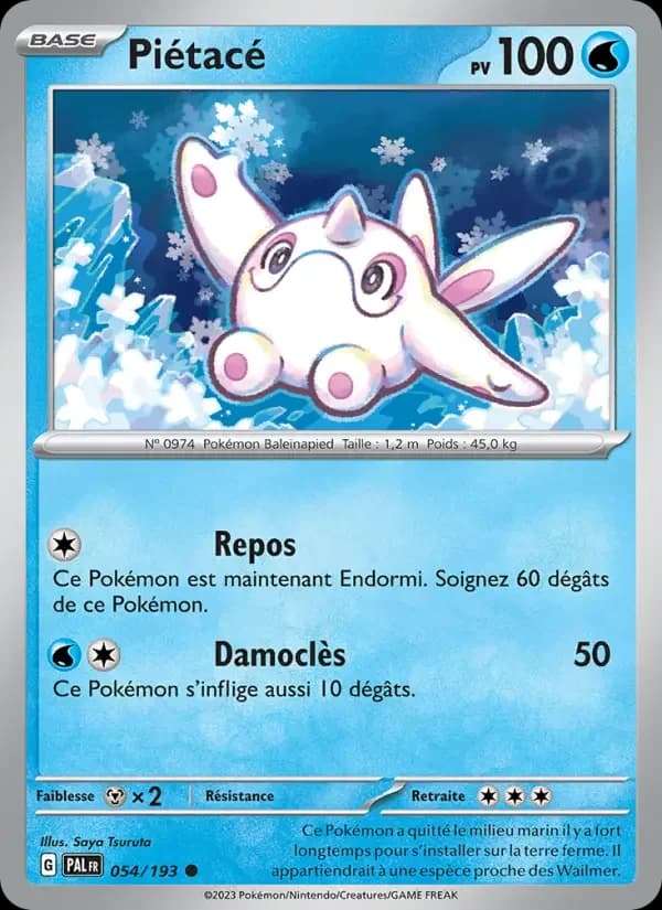 Carte Pokémon Piétacé #054 — Évolutions à Paldea