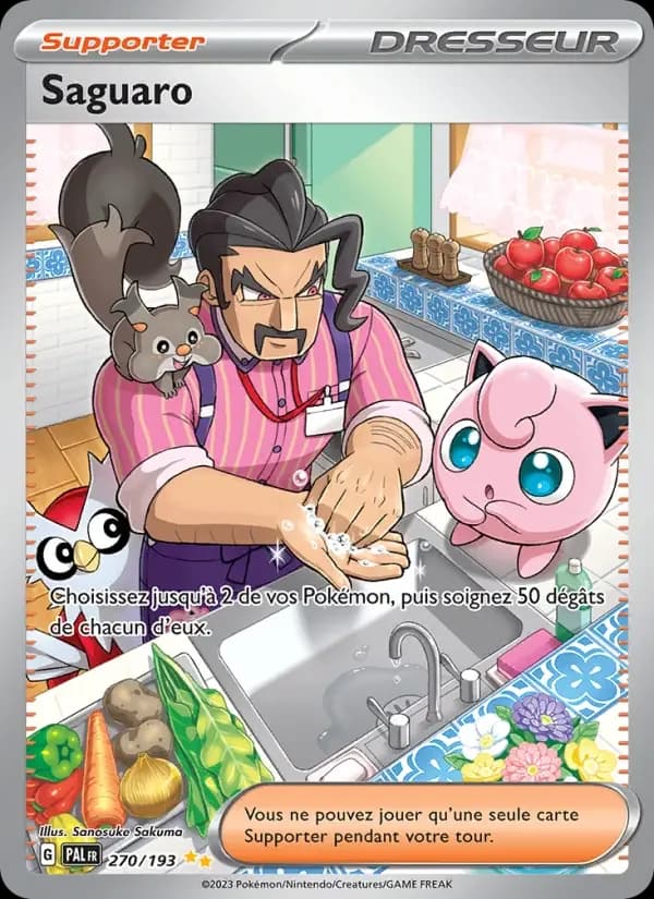 Carte Pokémon Saguaro #270 — Évolutions à Paldea