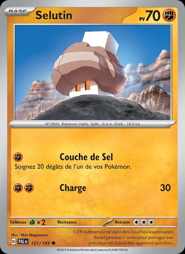 Carte Pokémon Selutin #121 — Évolutions à Paldea