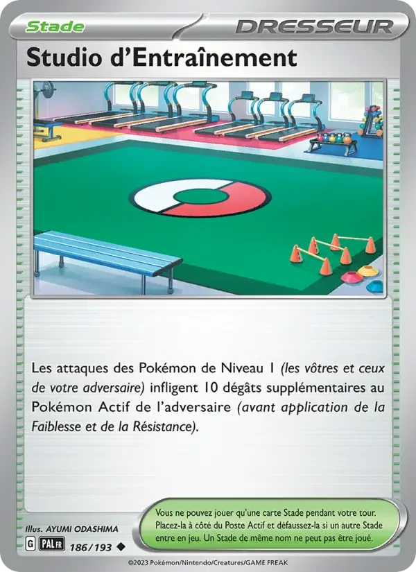Carte Pokémon Studio d'Entraînement #186 — Évolutions à Paldea