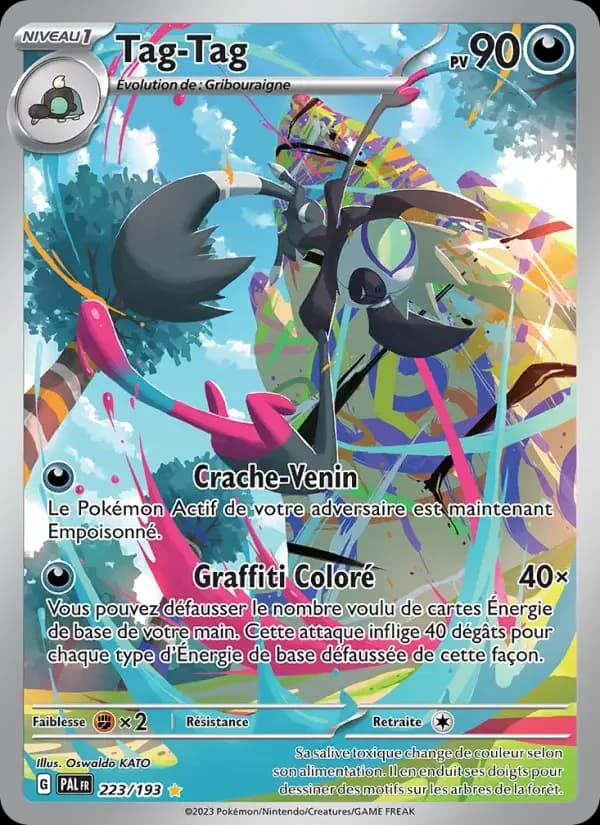 Carte Pokémon Tag-Tag #223 — Évolutions à Paldea