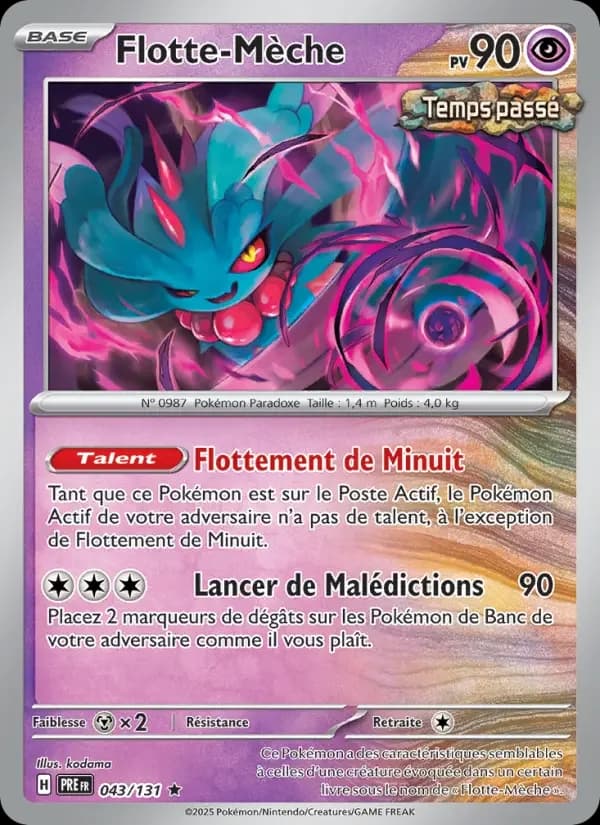 Carte Pokémon Flotte-Mèche #043 — Évolutions Prismatiques