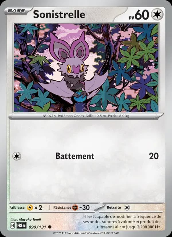 Carte Pokémon Sonistrelle #090 — Évolutions Prismatiques