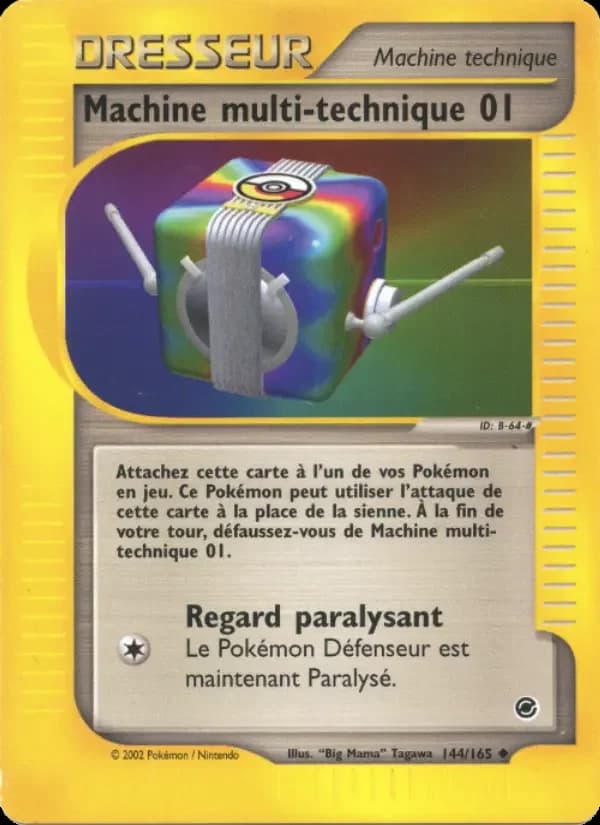 Carte Pokémon Machine multi-technique 01 #144 — Expédition