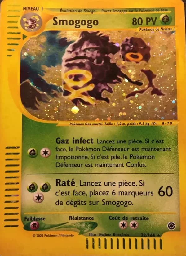 Carte Pokémon Smogogo #32 — Expédition