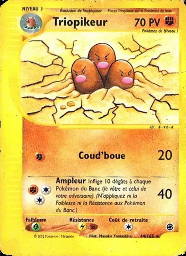 Carte Pokémon Triopikeur #44 — Expédition