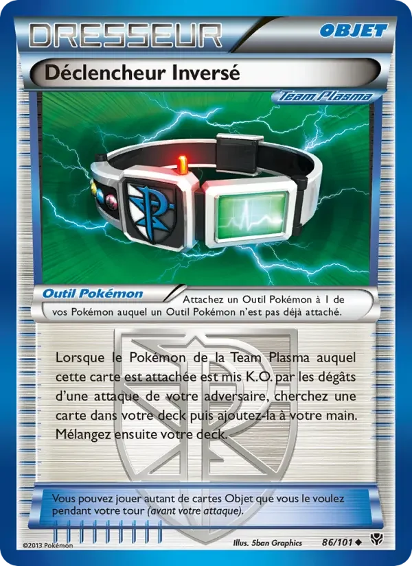 Carte Pokémon Déclencheur Inversé #86 — Explosion Plasma