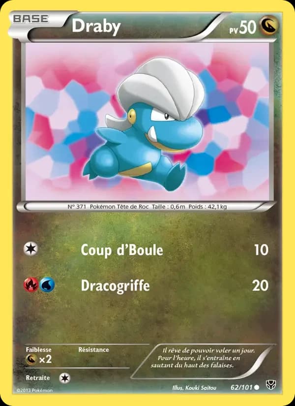 Carte Pokémon Draby #62 — Explosion Plasma