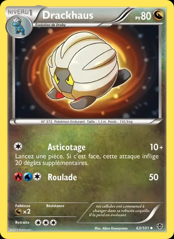 Carte Pokémon Drackhaus #63 — Explosion Plasma