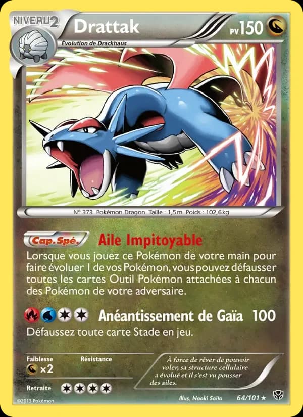 Carte Pokémon Drattak #64 — Explosion Plasma