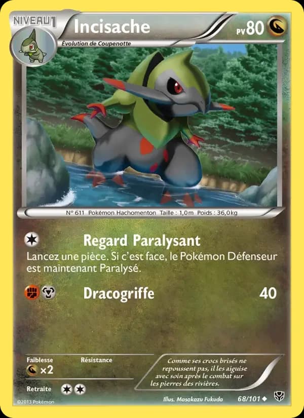 Carte Pokémon Incisache #68 — Explosion Plasma