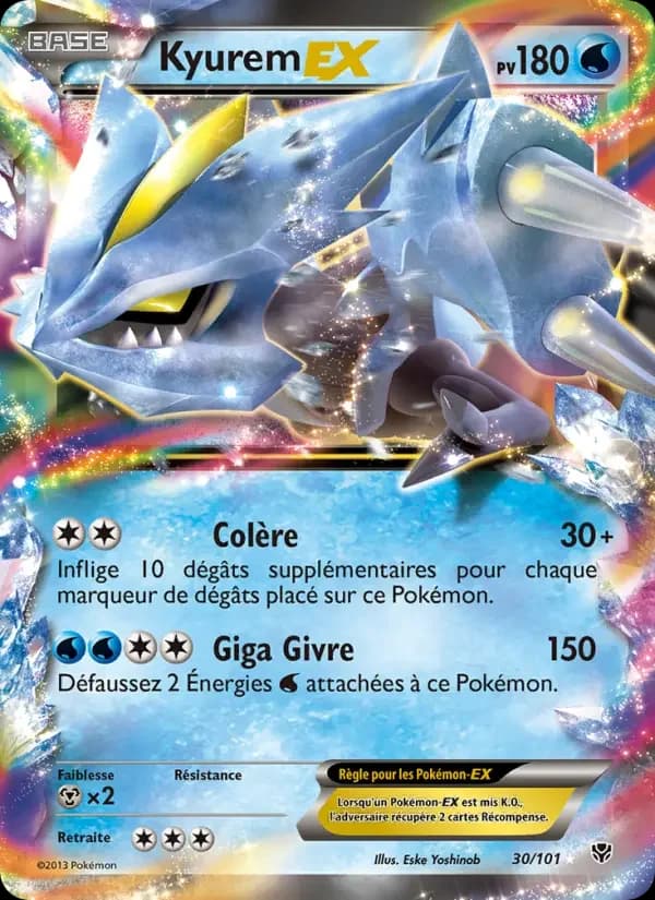 Carte Pokémon Kyurem EX #30 — Explosion Plasma