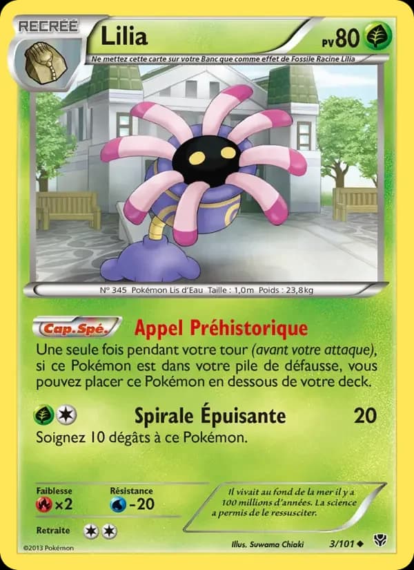 Carte Pokémon Lilia #3 — Explosion Plasma