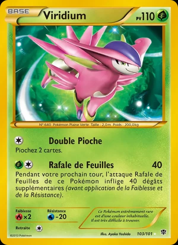 Carte Pokémon Viridium #103 — Explosion Plasma