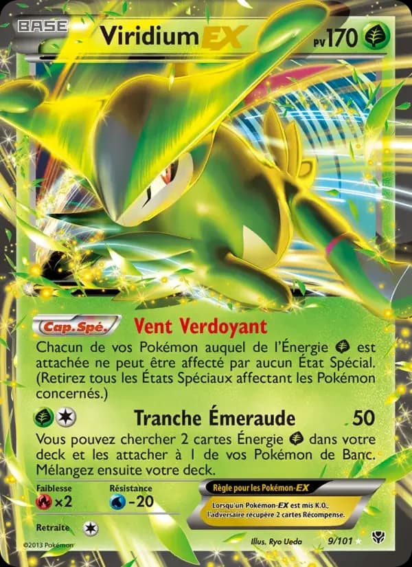 Carte Pokémon Viridium EX #9 — Explosion Plasma