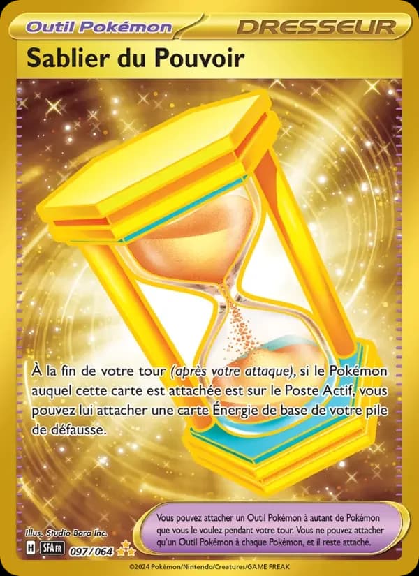 Carte Pokémon Sablier du Pouvoir #097 — Fable Nébuleuse