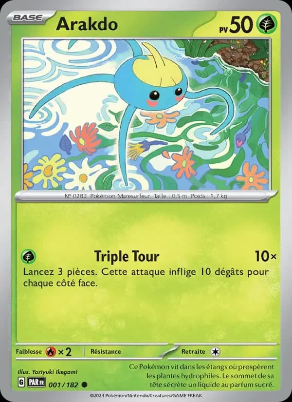 Carte Pokémon Arakdo #001 — Faille Paradoxe