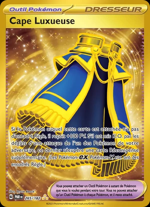 Carte Pokémon Cape Luxueuse #265 — Faille Paradoxe