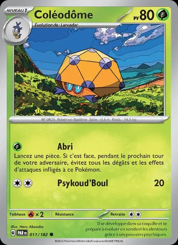Carte Pokémon Coléodôme #011 — Faille Paradoxe