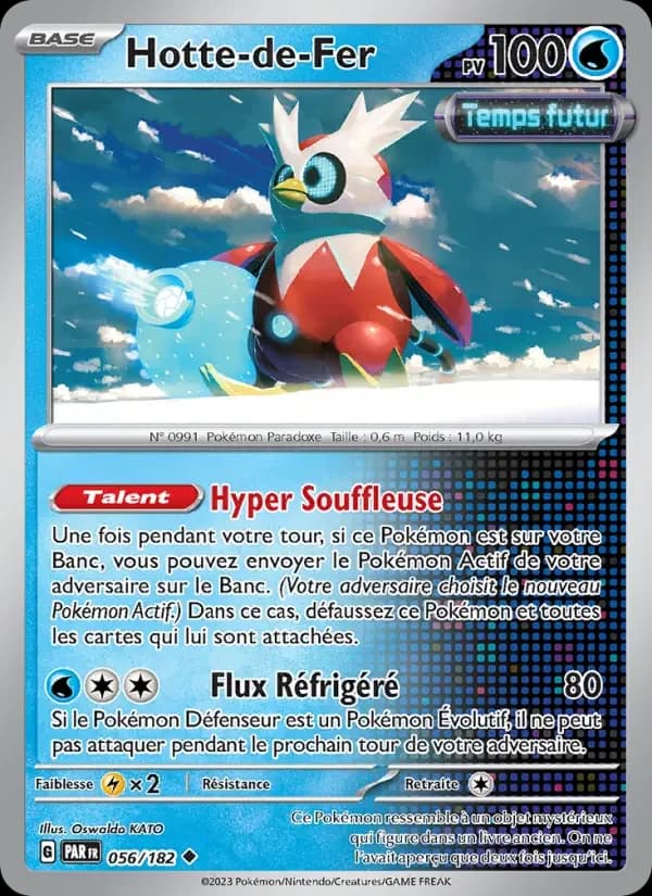 Carte Pokémon Hotte-de-Fer #056 — Faille Paradoxe