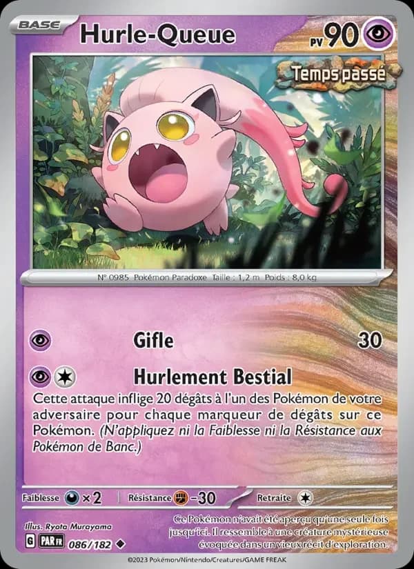 Carte Pokémon Hurle-Queue #086 — Faille Paradoxe