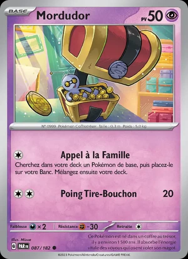 Carte Pokémon Mordudor #087 — Faille Paradoxe