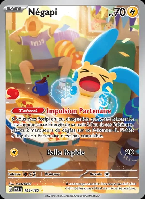 Carte Pokémon Négapi #194 — Faille Paradoxe