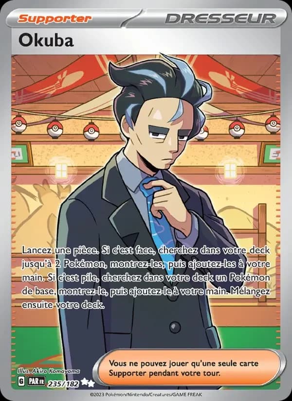 Carte Pokémon Okuba #235 — Faille Paradoxe