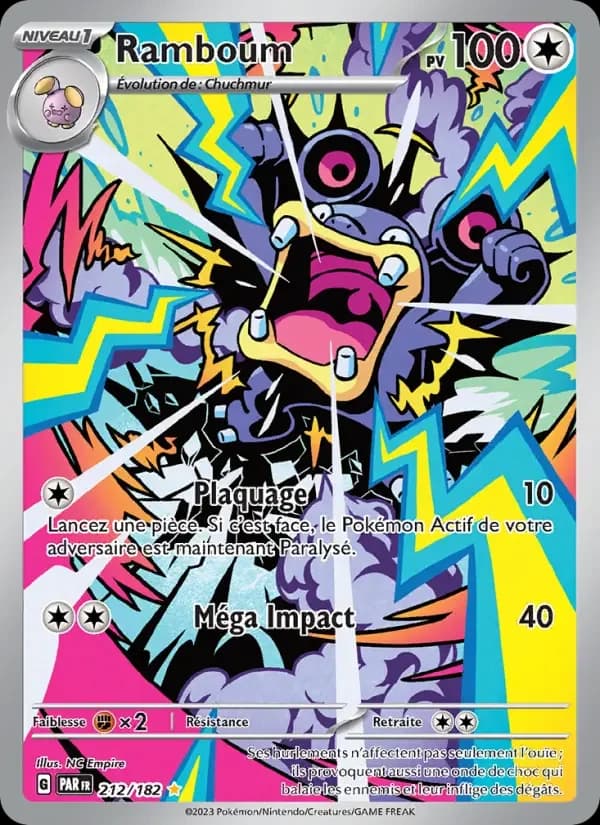 Carte Pokémon Ramboum #212 — Faille Paradoxe