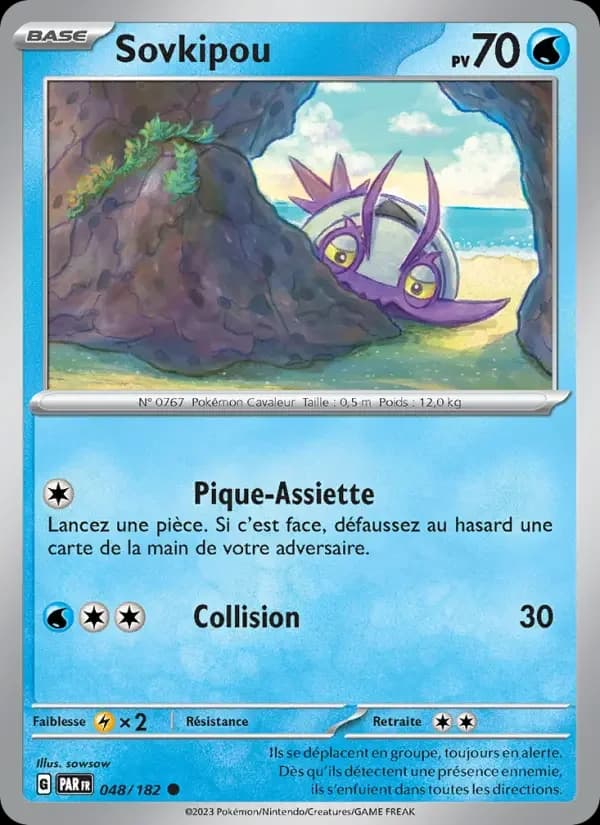 Carte Pokémon Sovkipou #048 — Faille Paradoxe