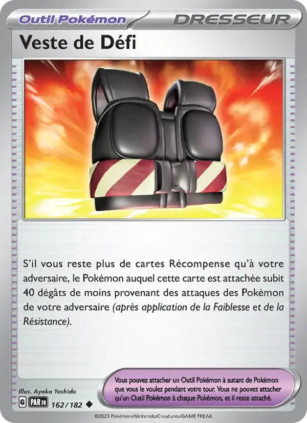 Carte Pokémon Veste de Défi #162 — Faille Paradoxe