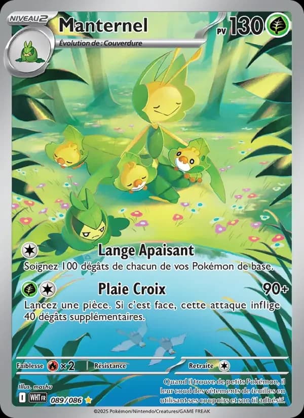 Carte Pokémon Manternel #089 — Flamme Blanche