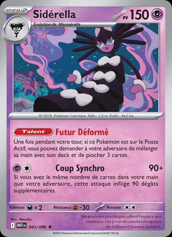 Carte Pokémon Sidérella #043 — Flamme Blanche