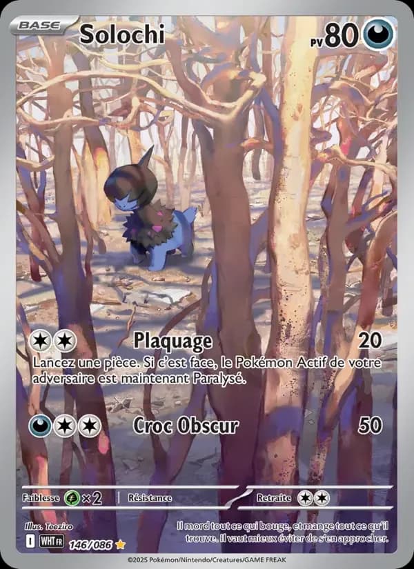 Carte Pokémon Solochi #146 — Flamme Blanche