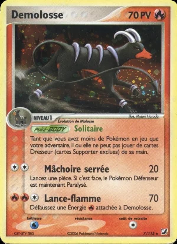 Carte Pokémon Demolosse #7 — Forces Cachées