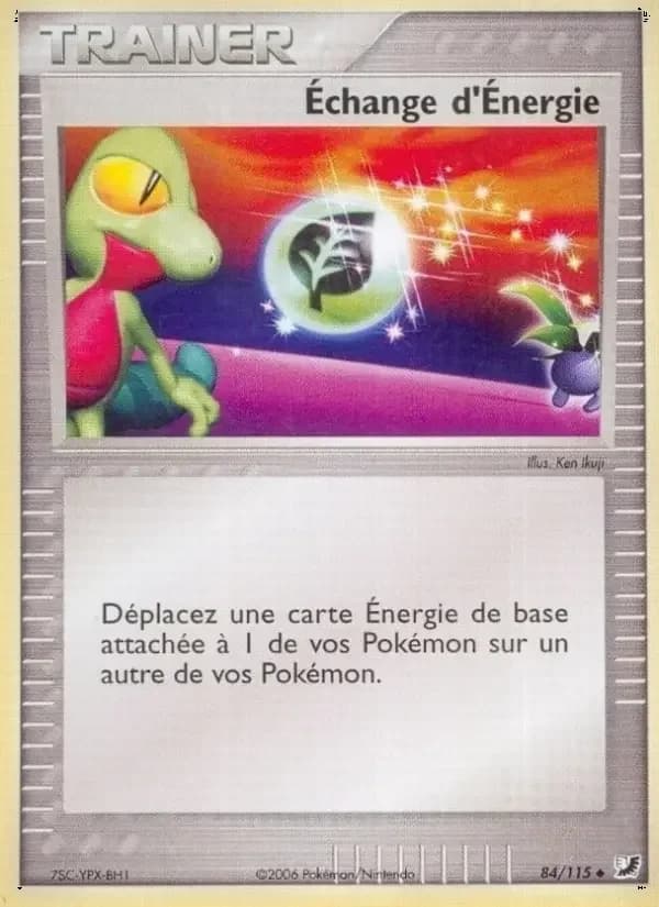 Carte Pokémon Échange d'Énergie #84 — Forces Cachées