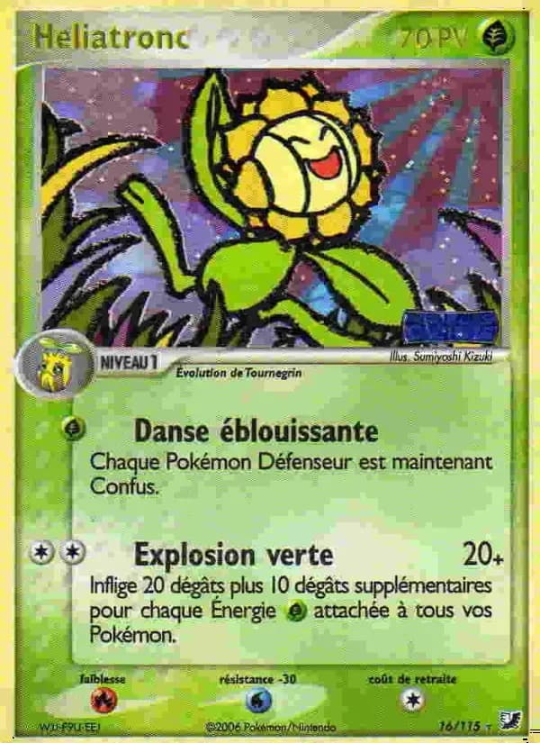 Carte Pokémon Heliatronc #16 — Forces Cachées