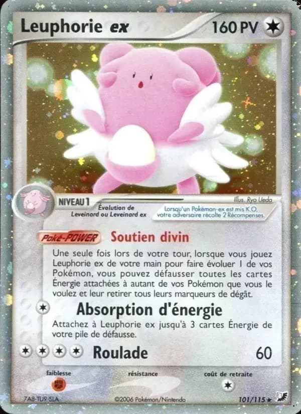 Carte Pokémon Leuphorie ex #101 — Forces Cachées