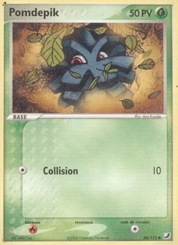 Carte Pokémon Pomdepik #66 — Forces Cachées
