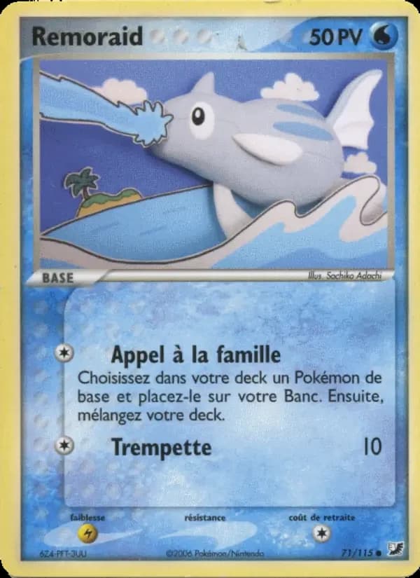 Carte Pokémon Remoraid #71 — Forces Cachées