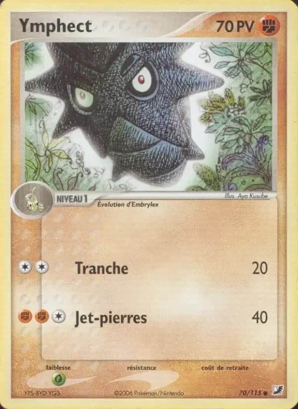 Carte Pokémon Ymphect #70 — Forces Cachées