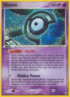 Carte Pokémon Zarbi #C — Forces Cachées