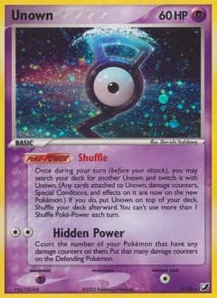 Carte Pokémon Zarbi #G — Forces Cachées
