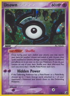 Carte Pokémon Zarbi #S — Forces Cachées